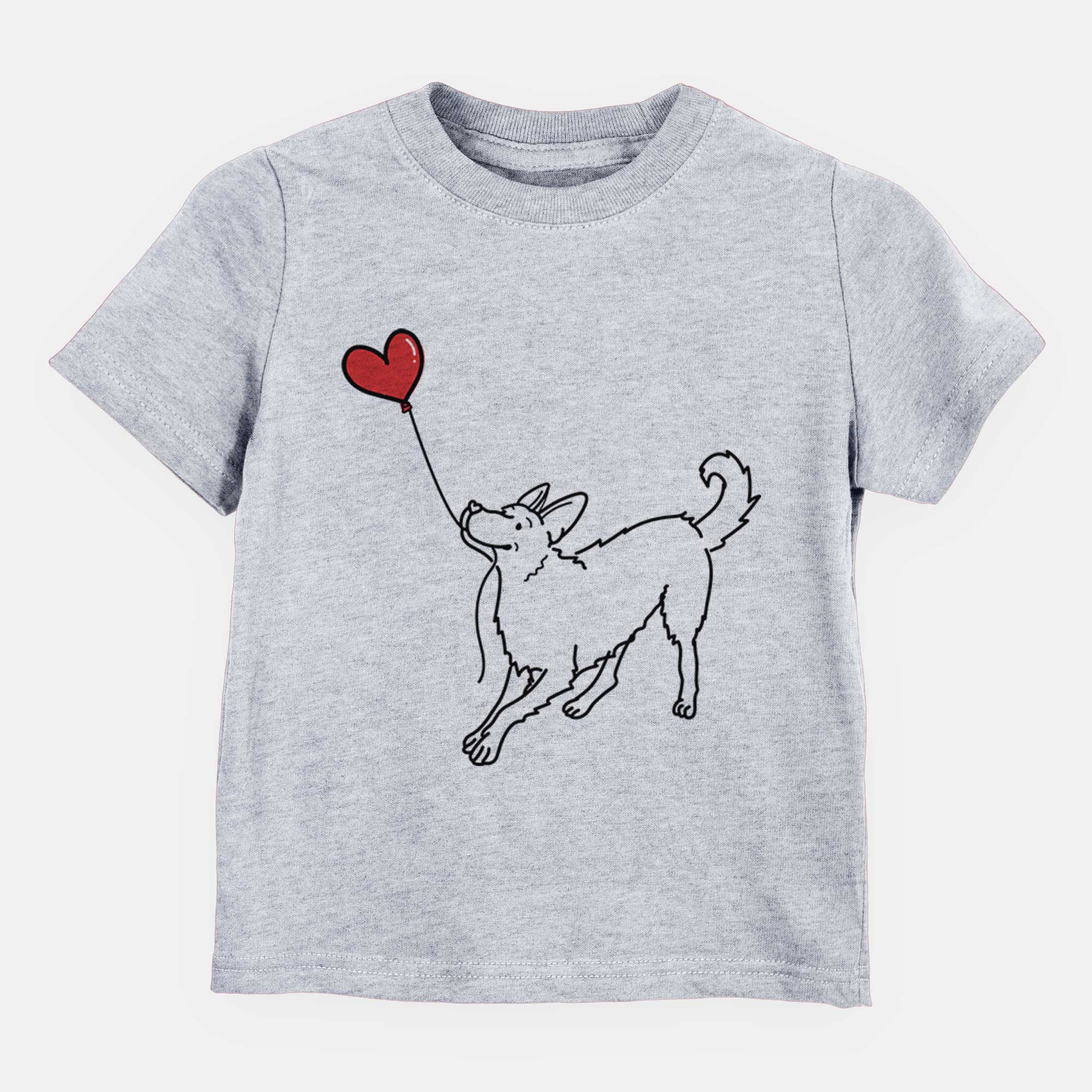 German Shepherd Heart String - Kids/Youth/Toddler Shirt