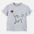 German Shepherd Heart String - Kids/Youth/Toddler Shirt