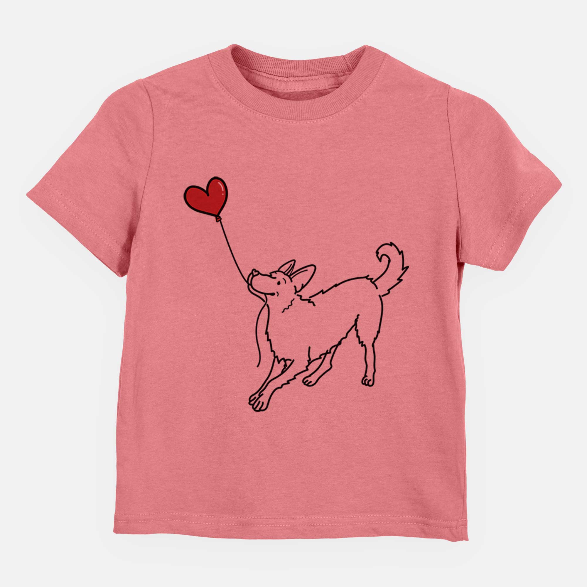 German Shepherd Heart String - Kids/Youth/Toddler Shirt