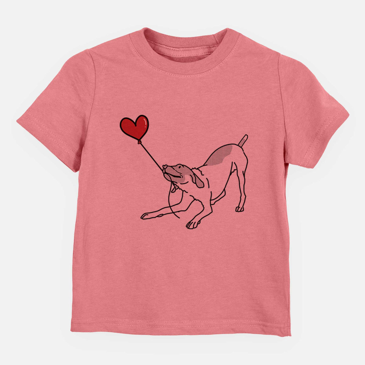 German Shorthaired Pointer Heart String - Kids/Youth/Toddler Shirt