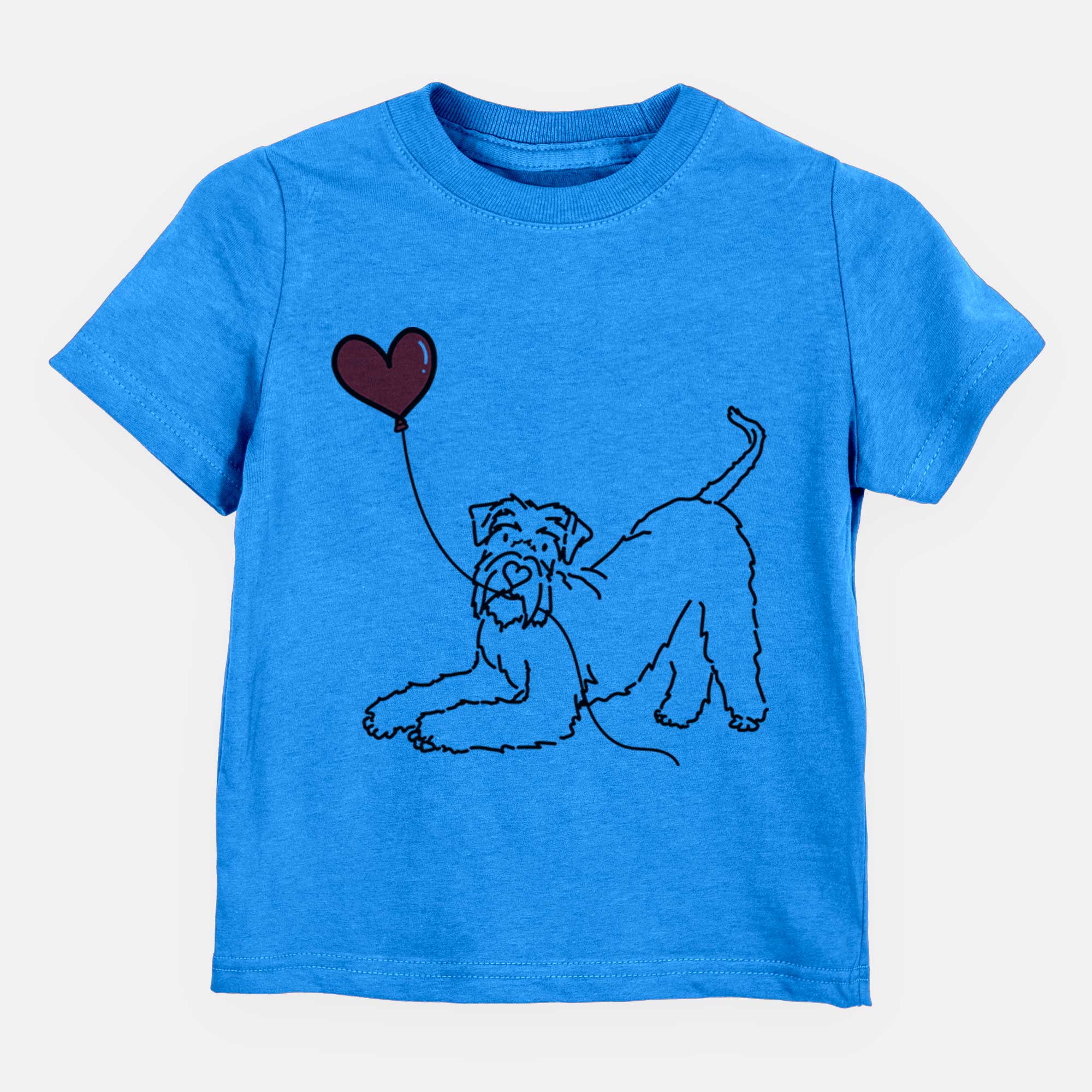 Giant Schnauzer Heart String - Kids/Youth/Toddler Shirt