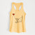 Golden Retriever Heart String - Women's Racerback Tanktop