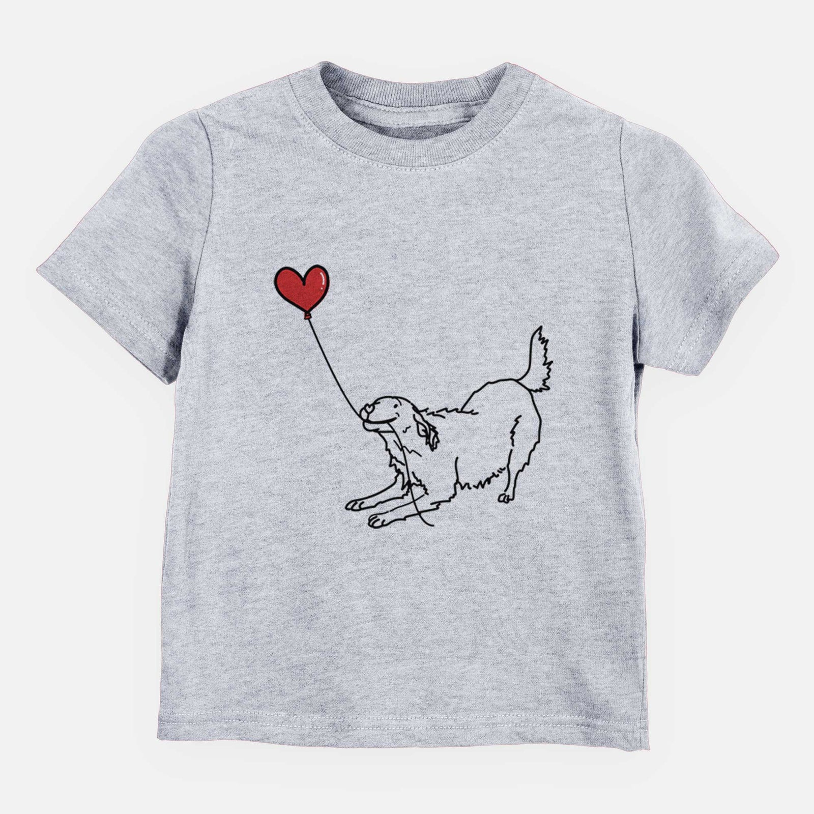 Golden Retriever Heart String - Kids/Youth/Toddler Shirt