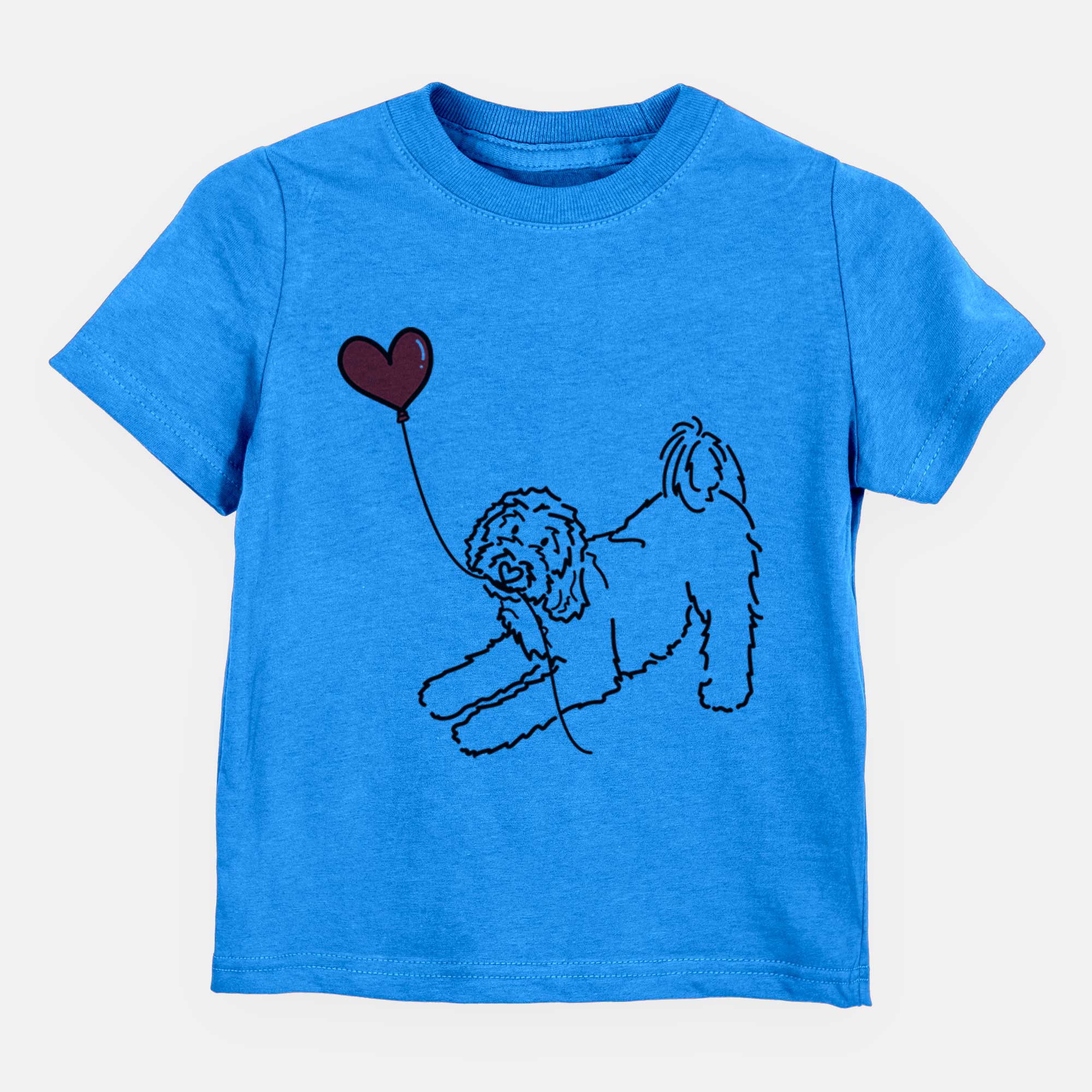 Goldendoodle Heart String - Kids/Youth/Toddler Shirt