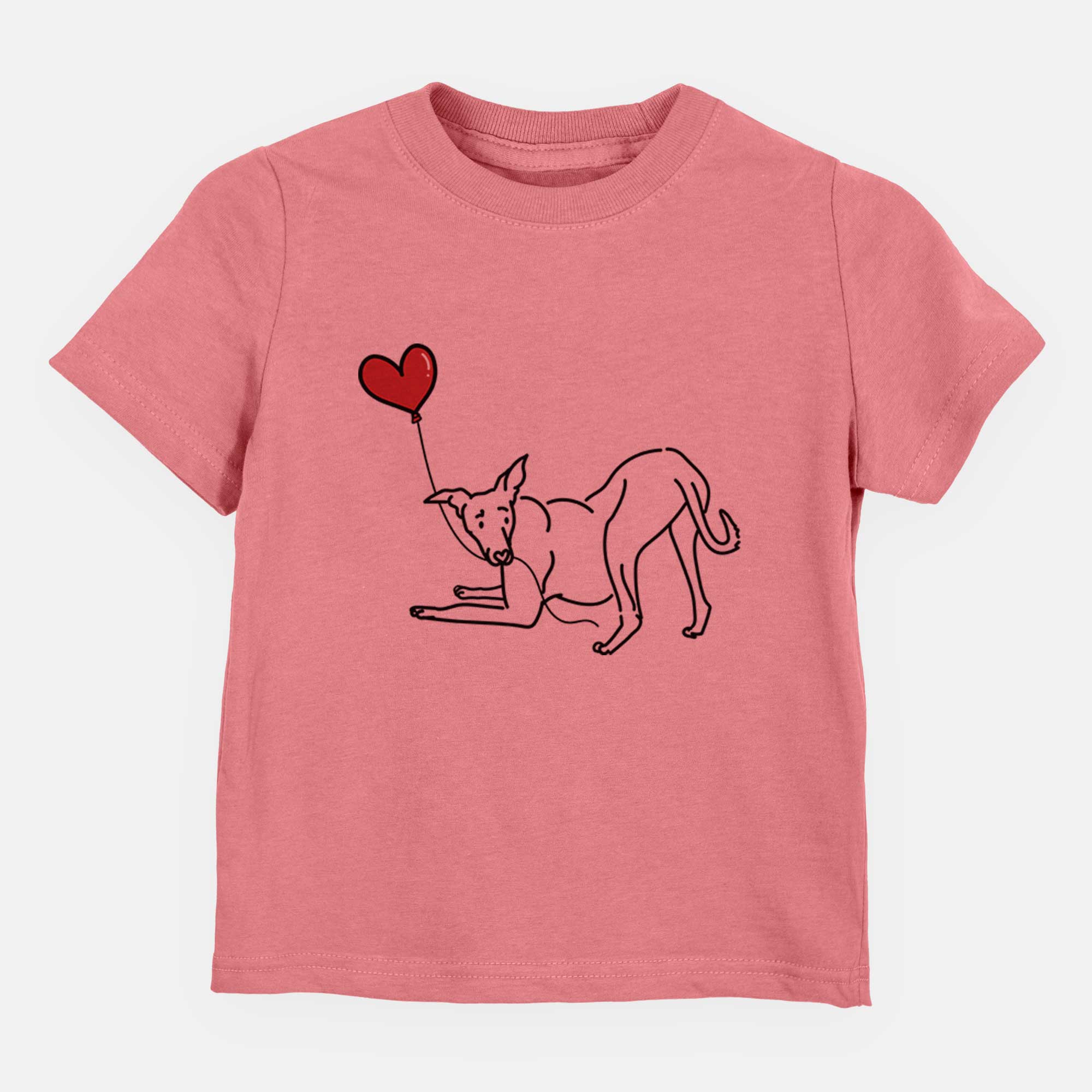 Greyhound Heart String - Kids/Youth/Toddler Shirt