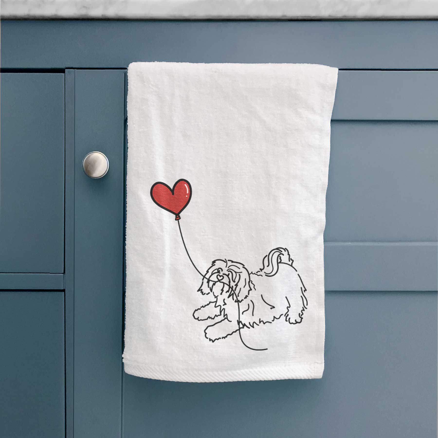 Havanese Heart String -  Decorative Hand Towel