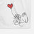 Havanese Heart String -  Decorative Hand Towel