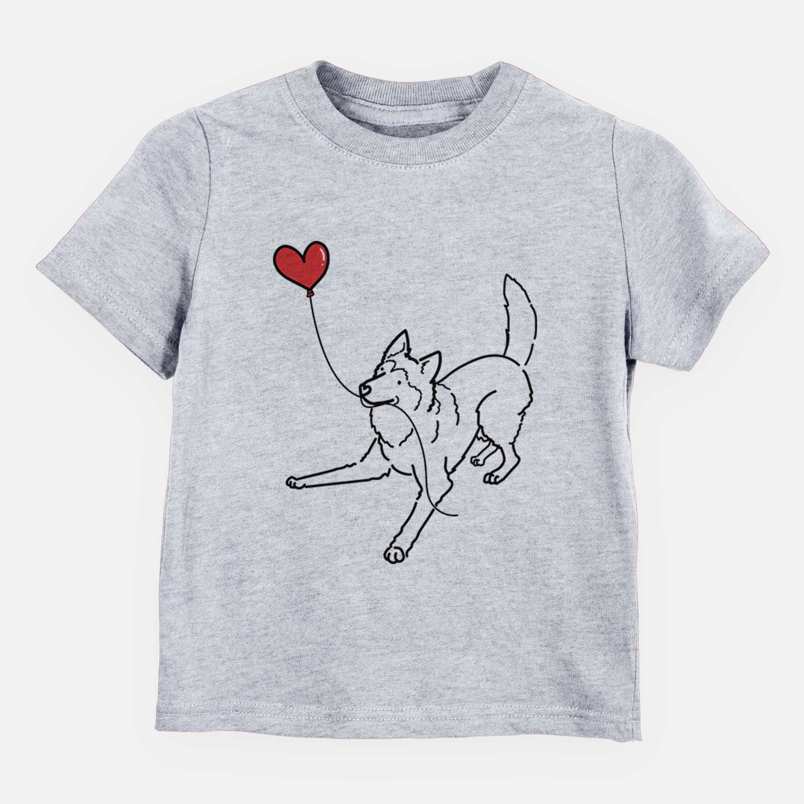 Siberian Husky Heart String - Kids/Youth/Toddler Shirt