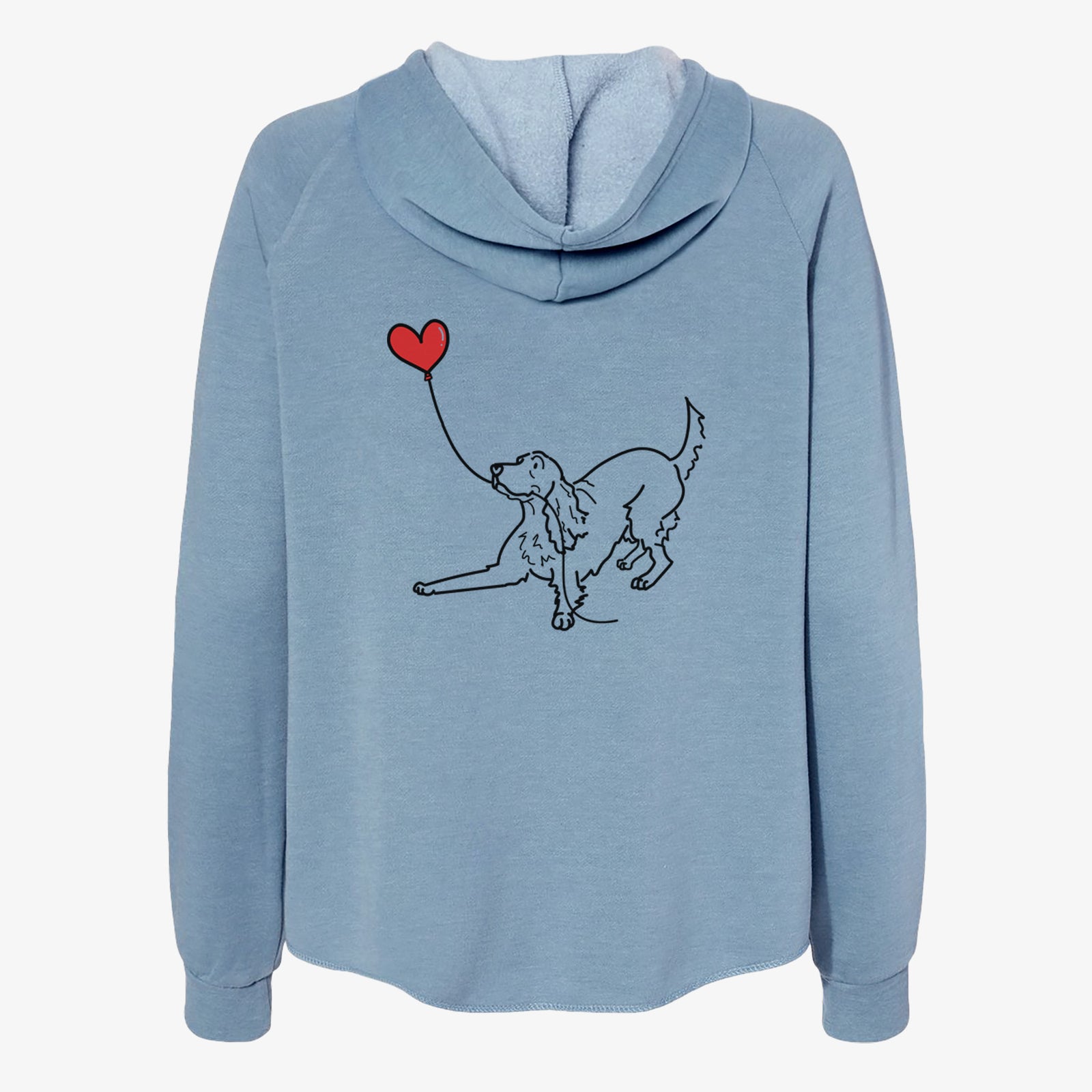 Irish Setter Heart String- Women's Cali Wave Zip-Up Sweatshirt