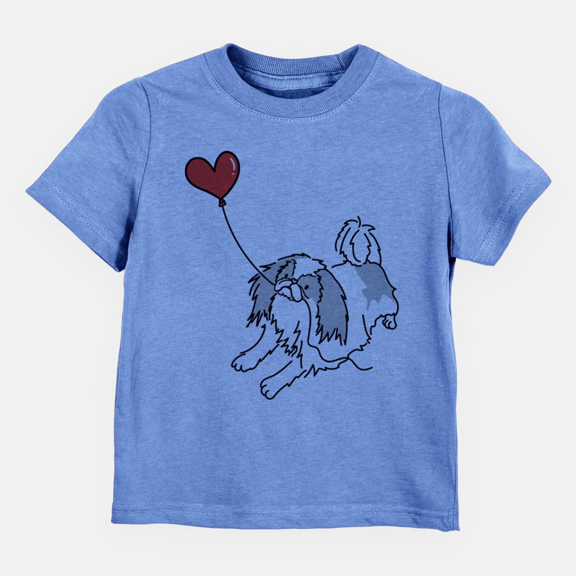 Japanese Chin Heart String - Kids/Youth/Toddler Shirt