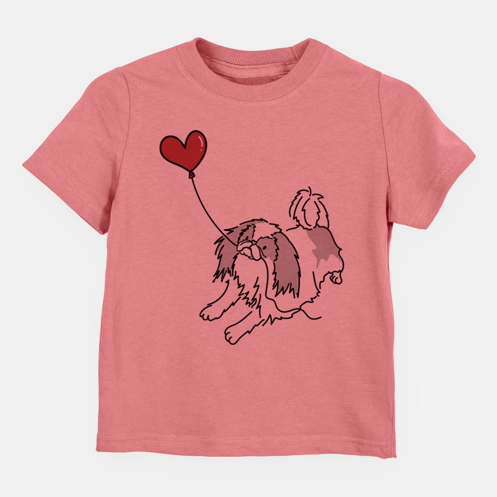Japanese Chin Heart String - Kids/Youth/Toddler Shirt