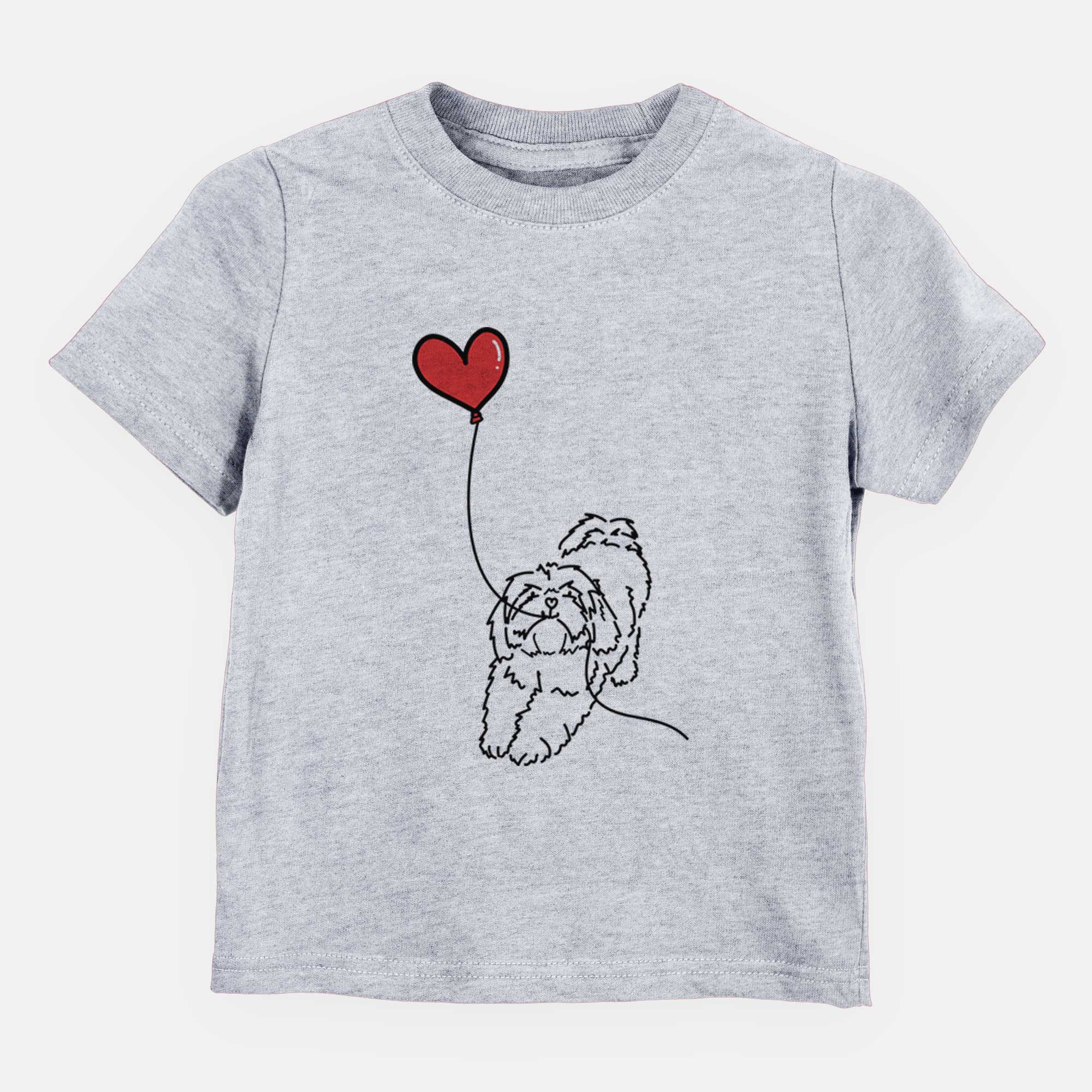 Lhasa Apso Heart String - Kids/Youth/Toddler Shirt