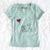 Lowchen Heart String - Women's Perfect V-neck Shirt