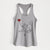 Alaskan Malamute Heart String - Women's Racerback Tanktop