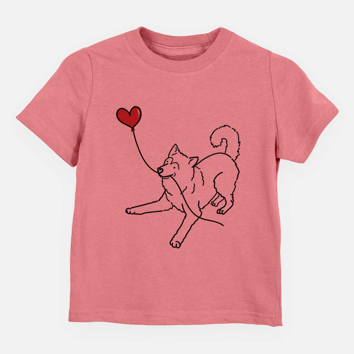 Alaskan Malamute Heart String - Kids/Youth/Toddler Shirt