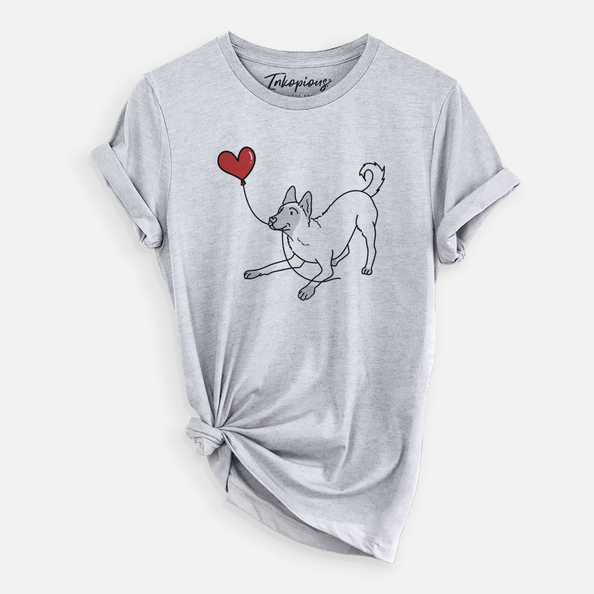 Belgian Malinois Heart String - Unisex Crewneck
