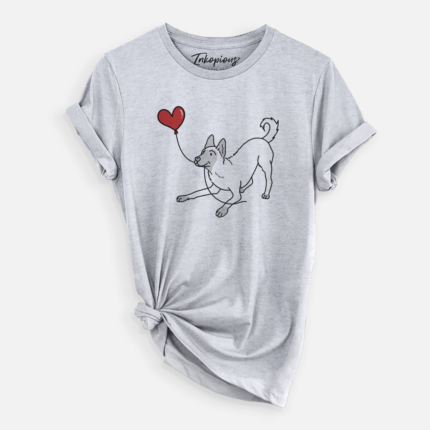Belgian Malinois Heart String - Unisex Crewneck