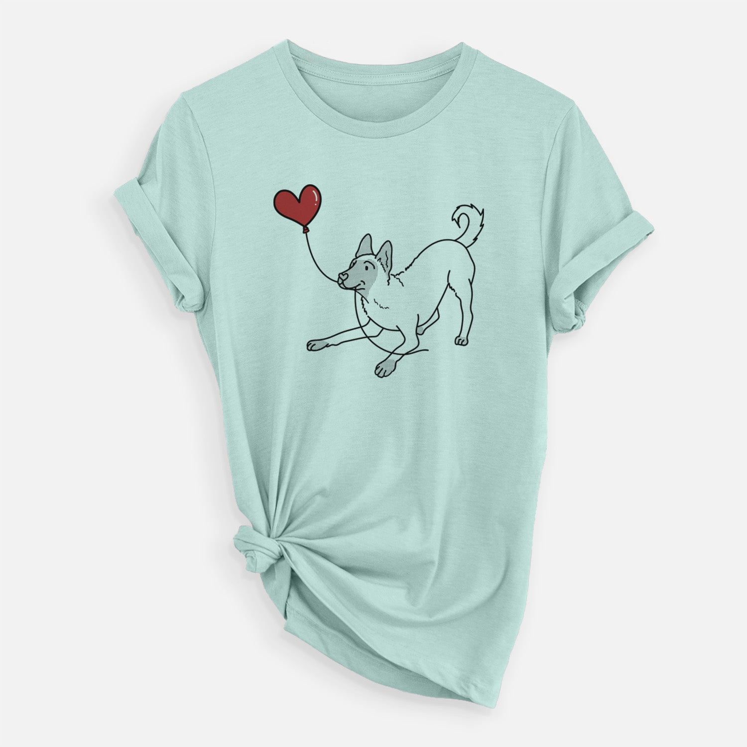 Belgian Malinois Heart String - Unisex Crewneck
