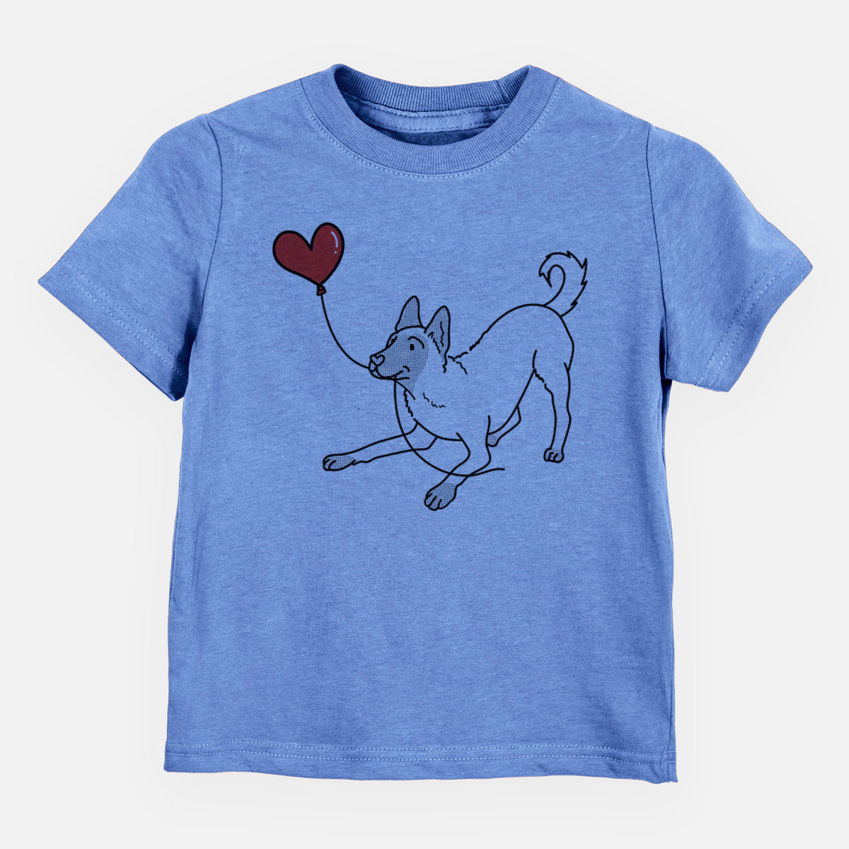 Belgian Malinois Heart String - Kids/Youth/Toddler Shirt