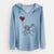 Maltese Heart String - Cali Wave Hooded Sweatshirt