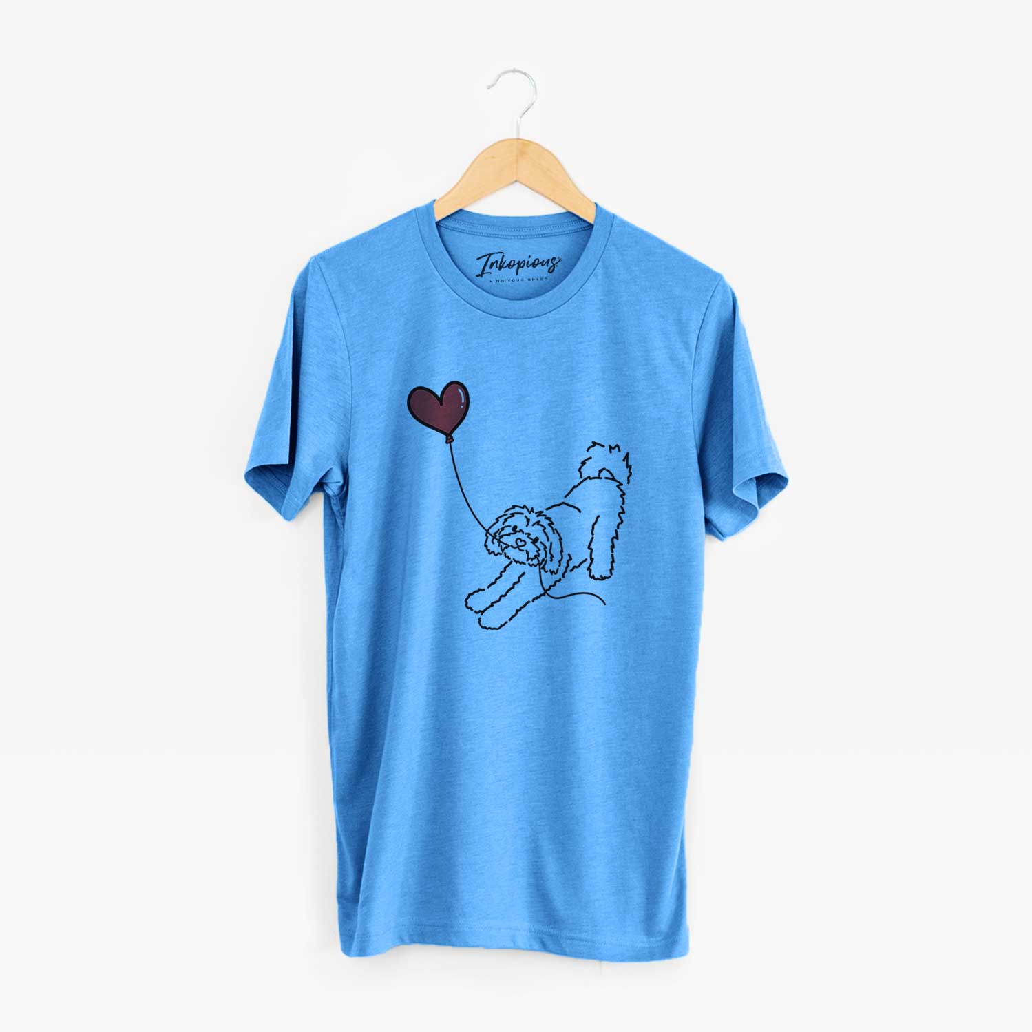 Maltipoo Heart String - Unisex Crewneck