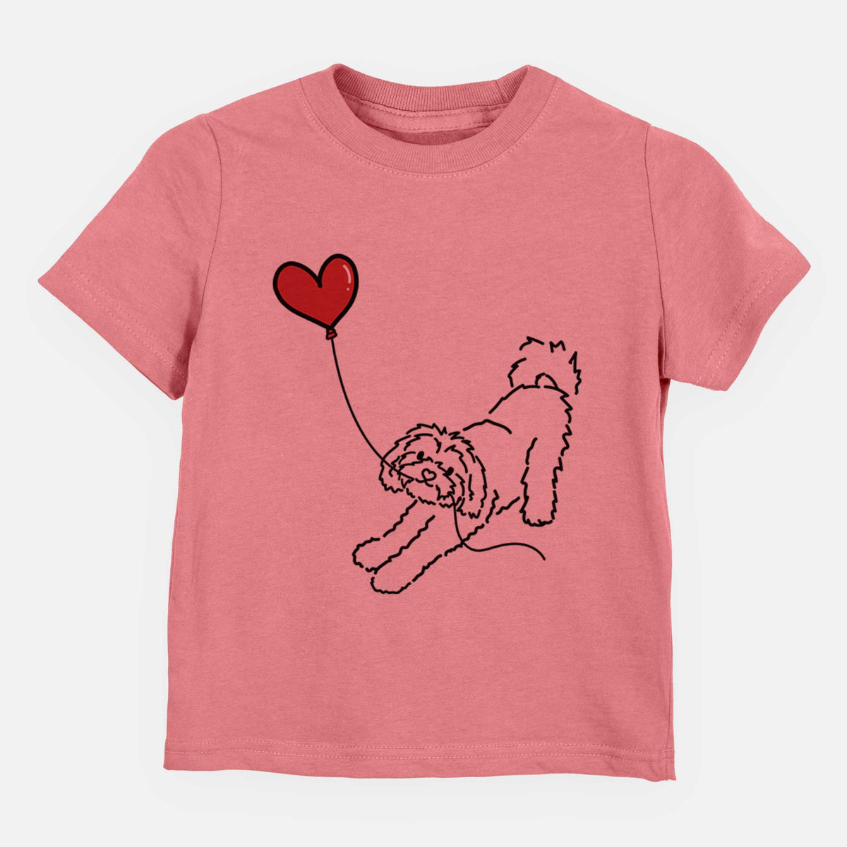 Maltipoo Heart String - Kids/Youth/Toddler Shirt