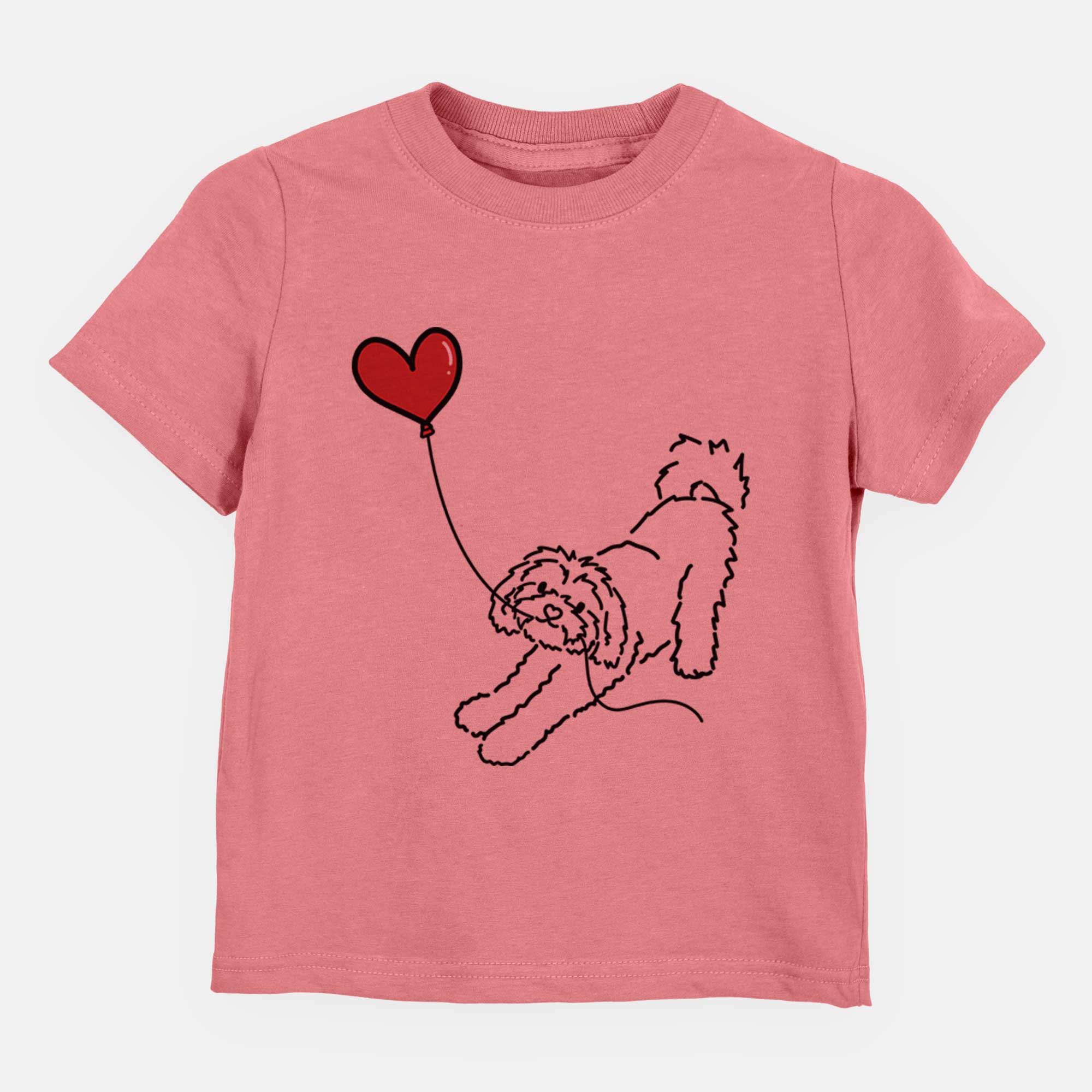 Maltipoo Heart String - Kids/Youth/Toddler Shirt