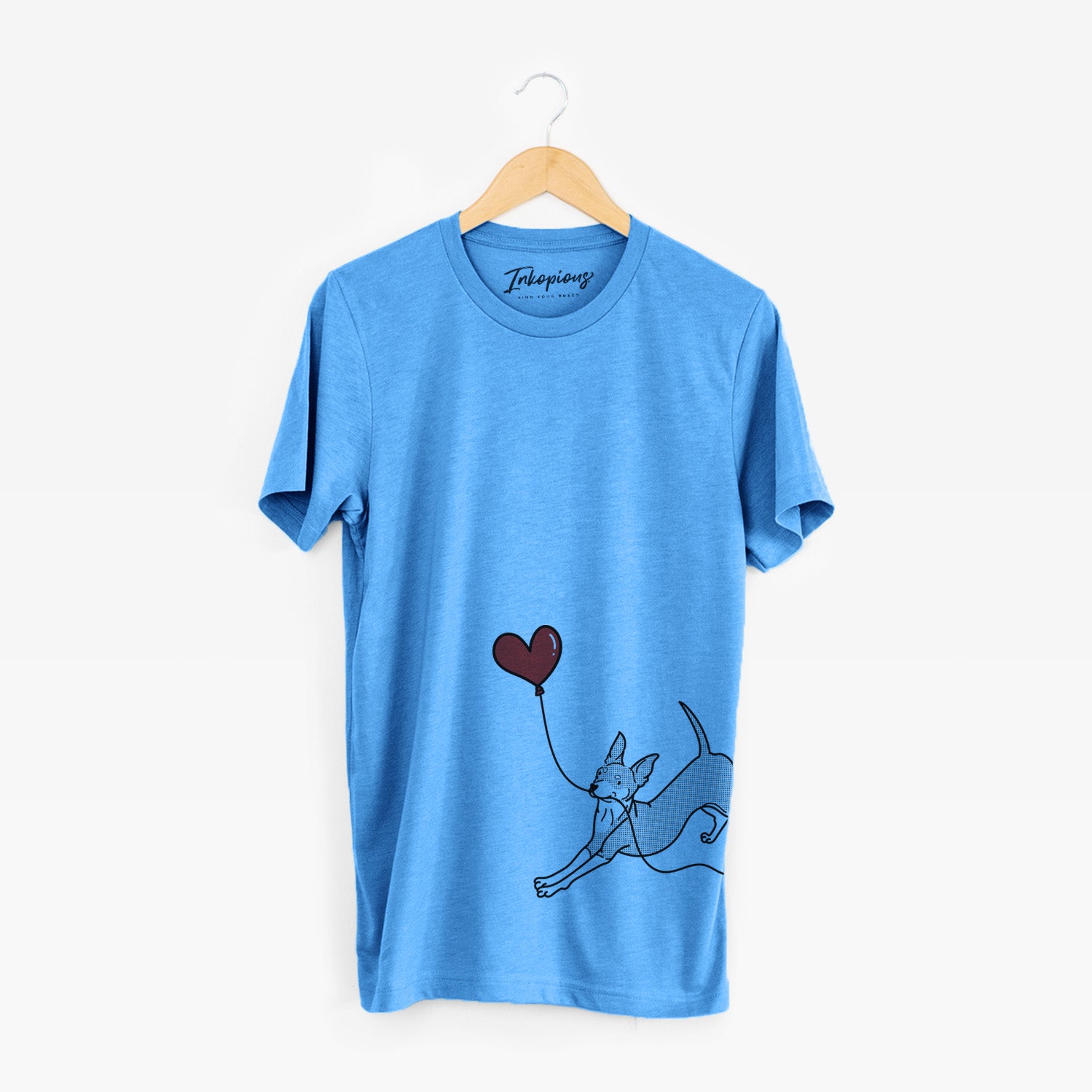 Mini Pinscher Heart String - Unisex Crewneck