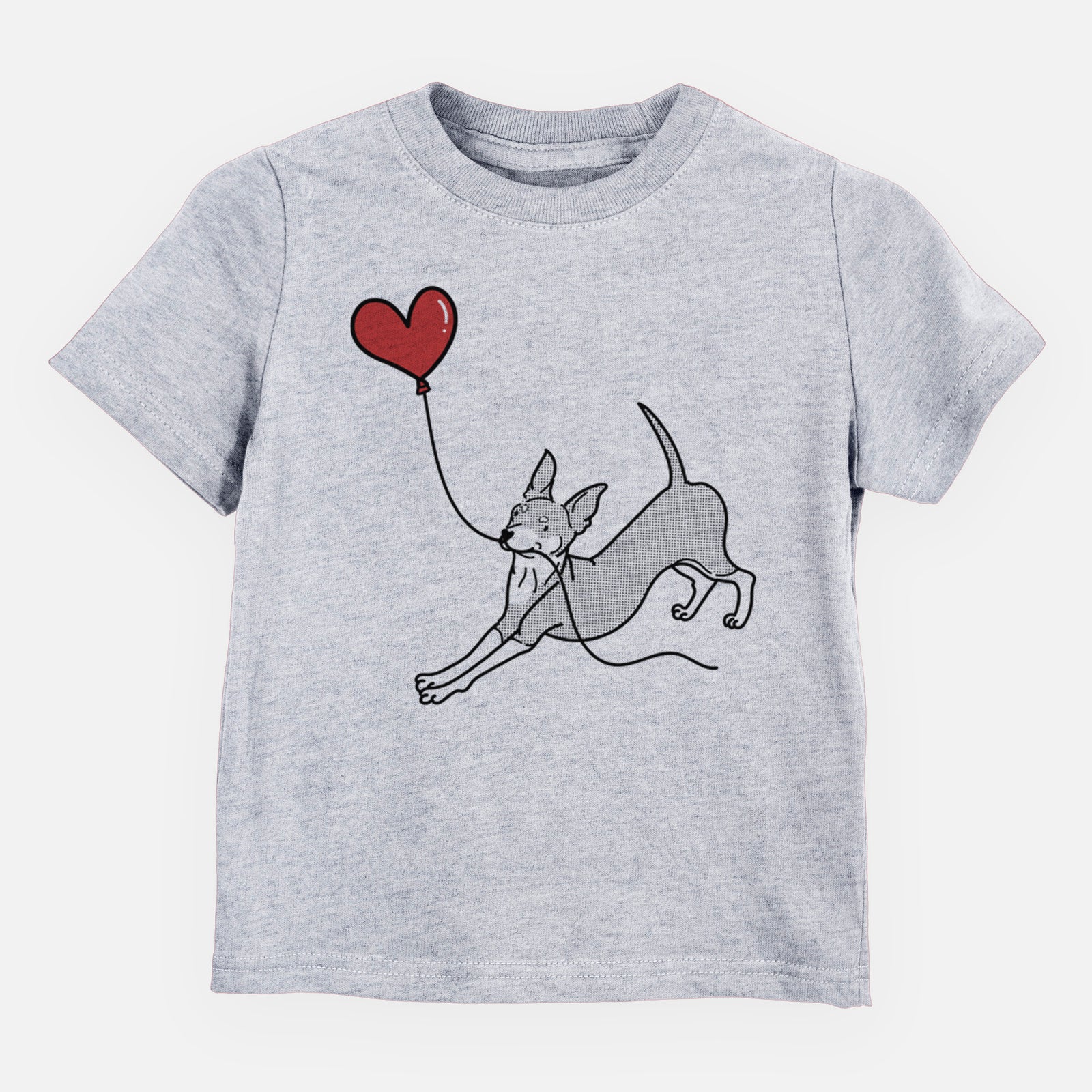 Mini Pinscher Heart String - Kids/Youth/Toddler Shirt