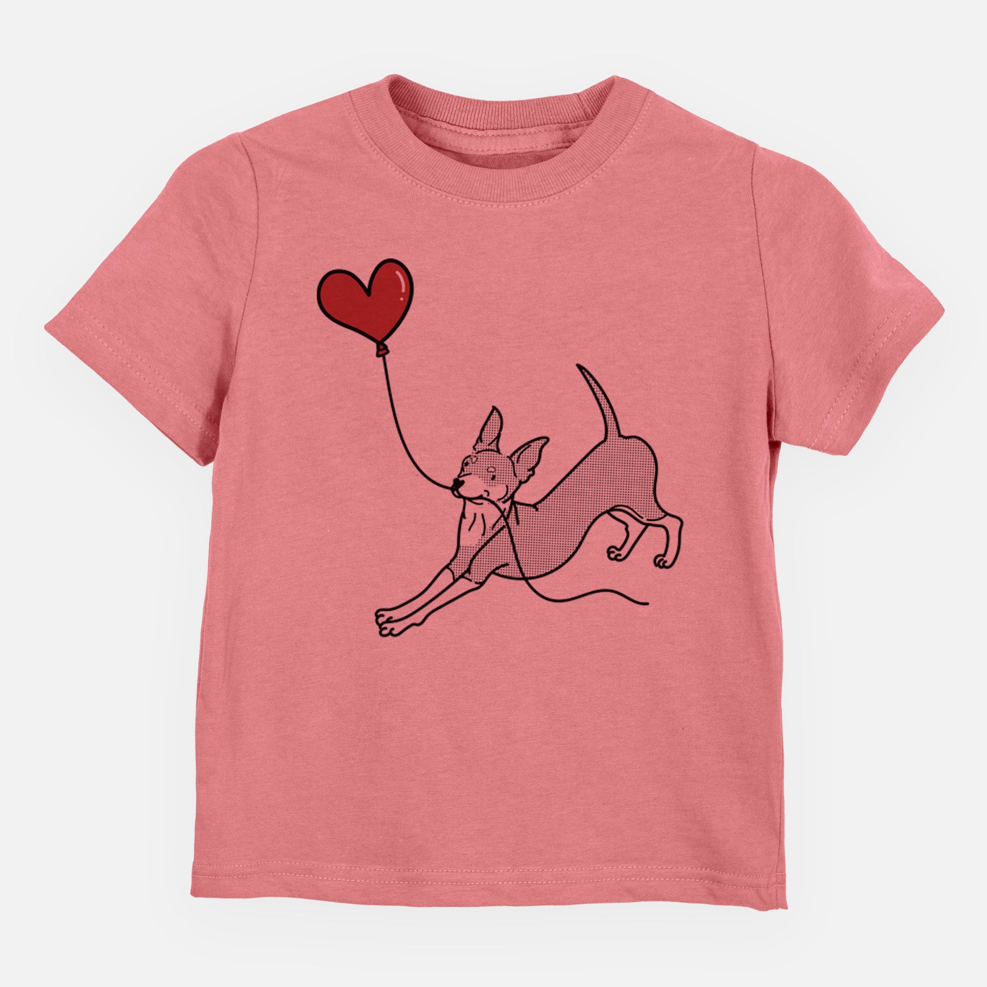 Mini Pinscher Heart String - Kids/Youth/Toddler Shirt