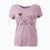 Mini Poodle Heart String - Women's V-neck Shirt