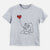 Mini Schnauzer Heart String - Kids/Youth/Toddler Shirt