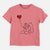 Mini Schnauzer Heart String - Kids/Youth/Toddler Shirt