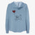 Morkie Heart String- Women's Cali Wave Zip-Up Sweatshirt