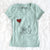 Morkie Heart String - Women's Perfect V-neck Shirt