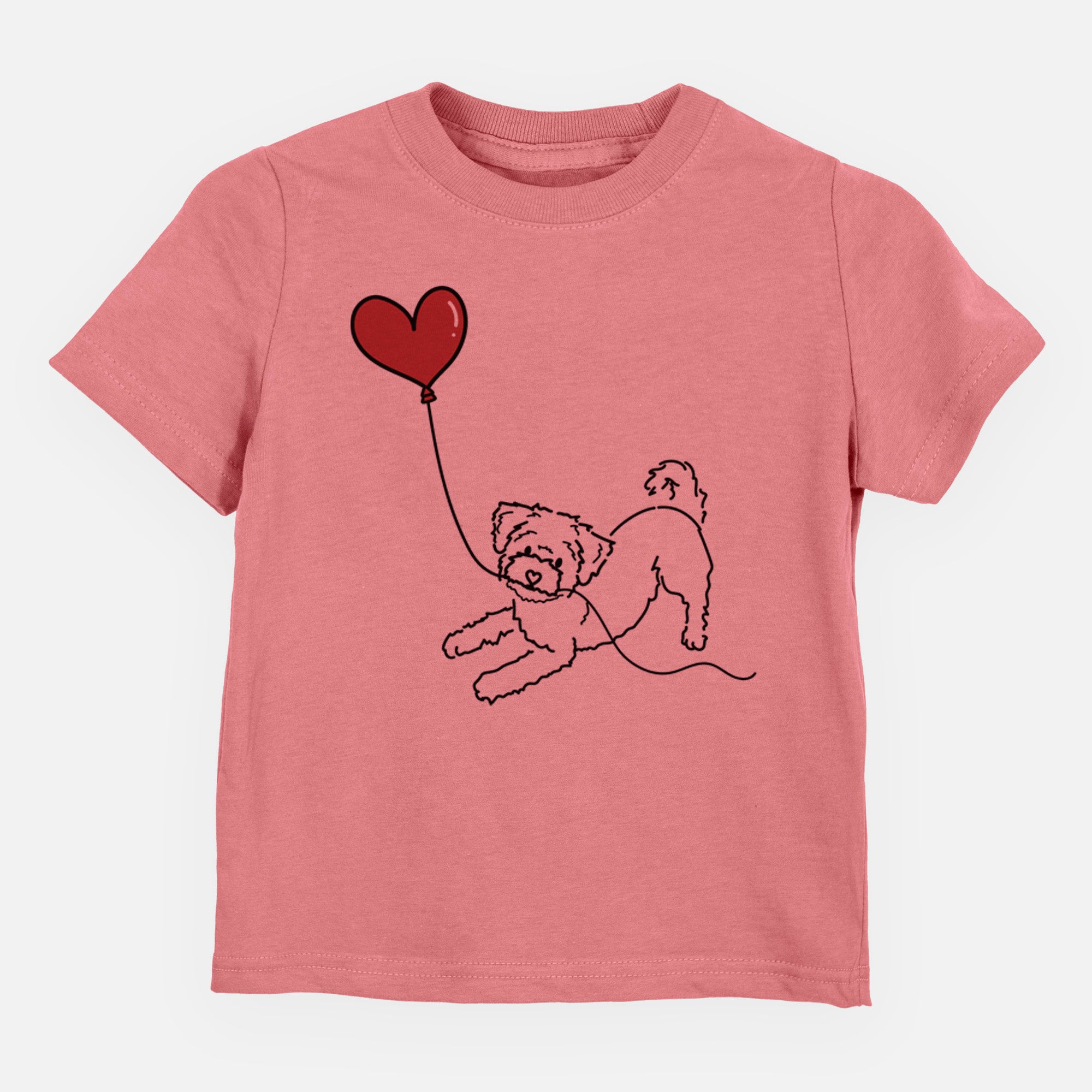 Morkie Heart String - Kids/Youth/Toddler Shirt