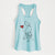 Newfoundland Heart String - Women's Racerback Tanktop