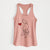 Newfoundland Heart String - Women's Racerback Tanktop