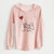 Papillon Heart String - Cali Wave Hooded Sweatshirt