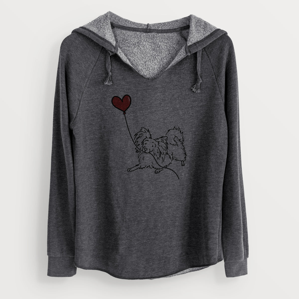Papillon Heart String - Cali Wave Hooded Sweatshirt