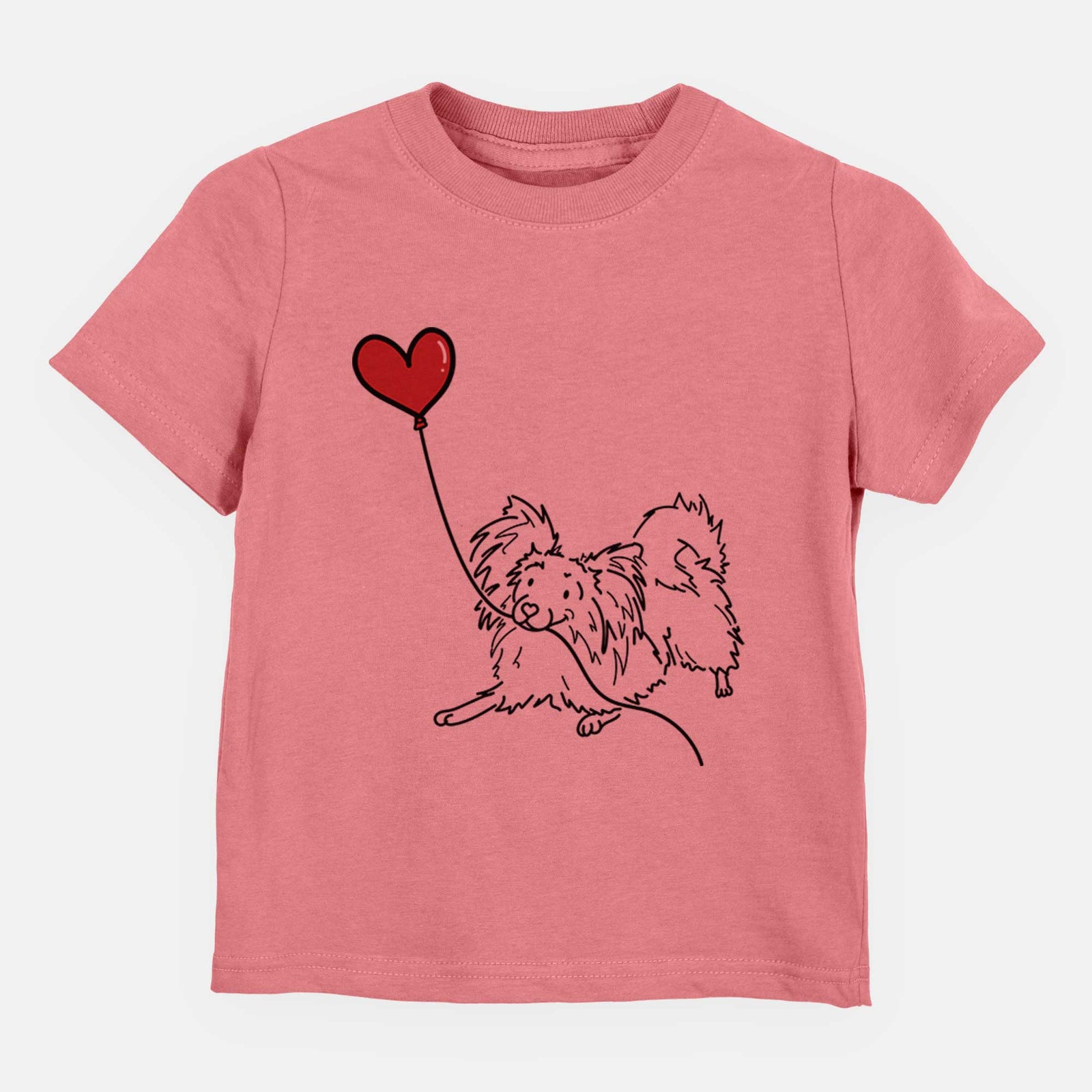 Papillon Heart String - Kids/Youth/Toddler Shirt