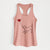 Pitbull Terrier Heart String - Women's Racerback Tanktop