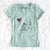 Pomeranian Heart String - Women's V-neck Shirt