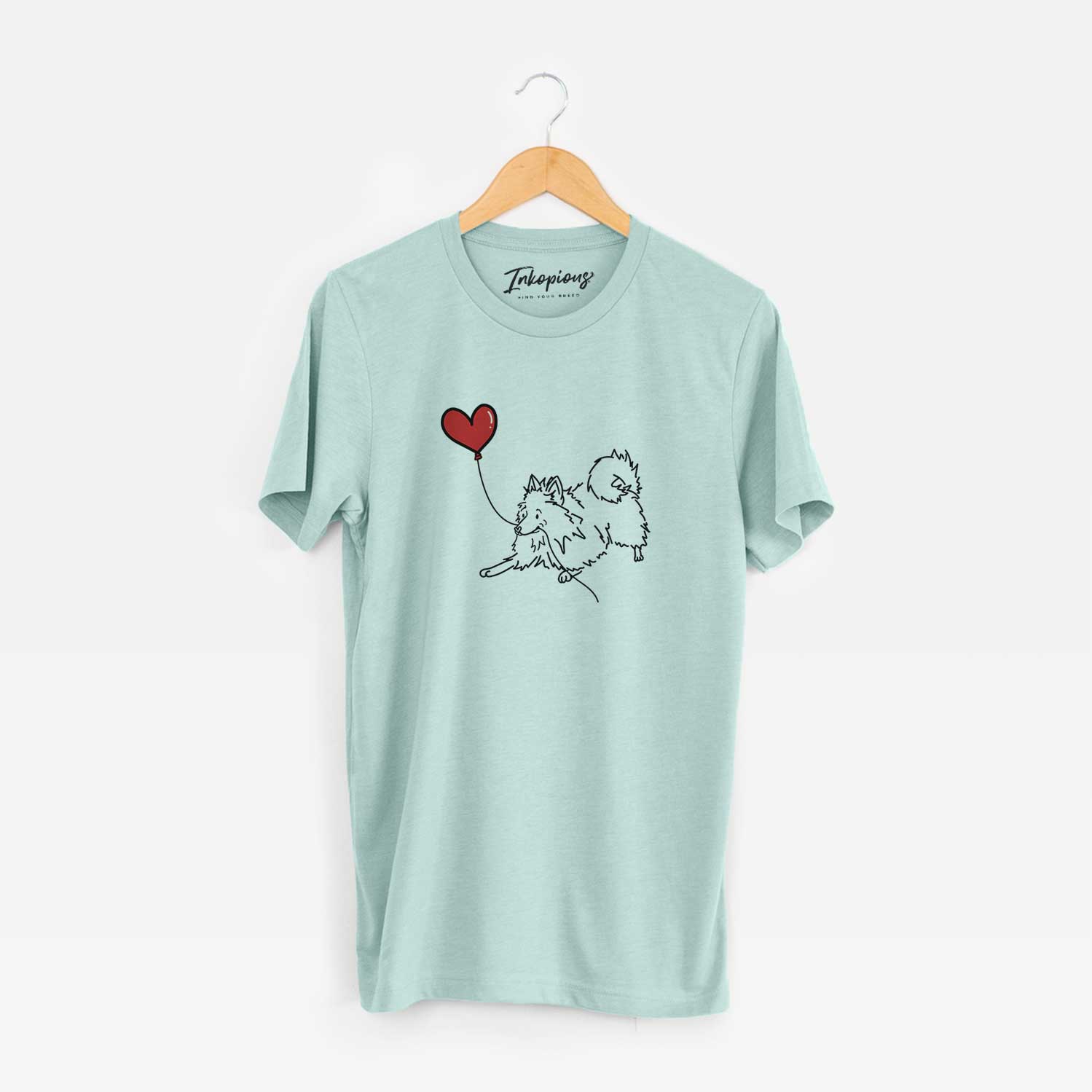 Pomeranian Heart String - Unisex Crewneck