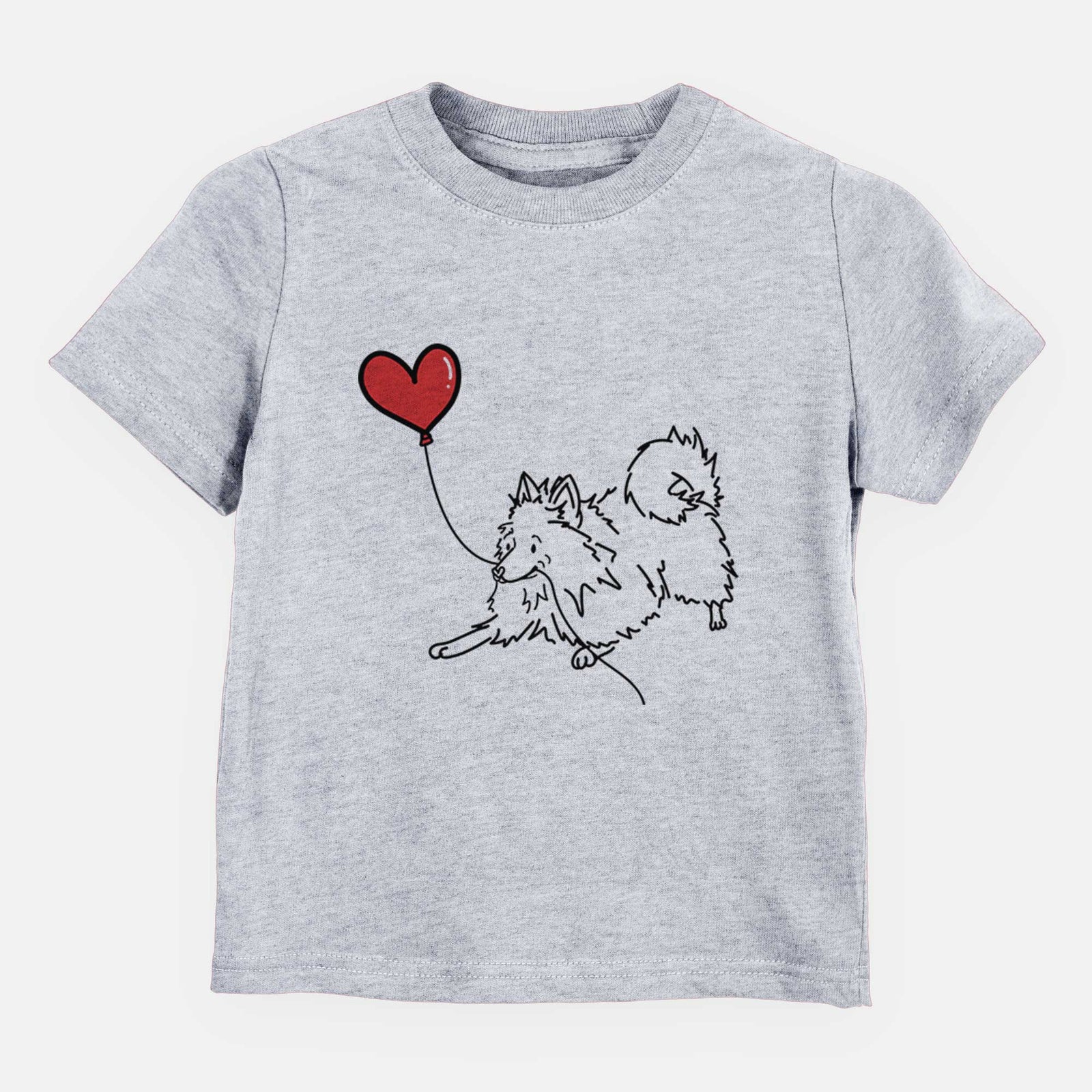 Pomeranian Heart String - Kids/Youth/Toddler Shirt