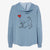 Standard Poodle Heart String- Women's Cali Wave Zip-Up Sweatshirt