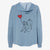 Puggle Heart String- Women's Cali Wave Zip-Up Sweatshirt