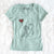 Puggle Heart String - Women's V-neck Shirt