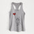 Ragdoll Cat Heart String - Women's Racerback Tanktop