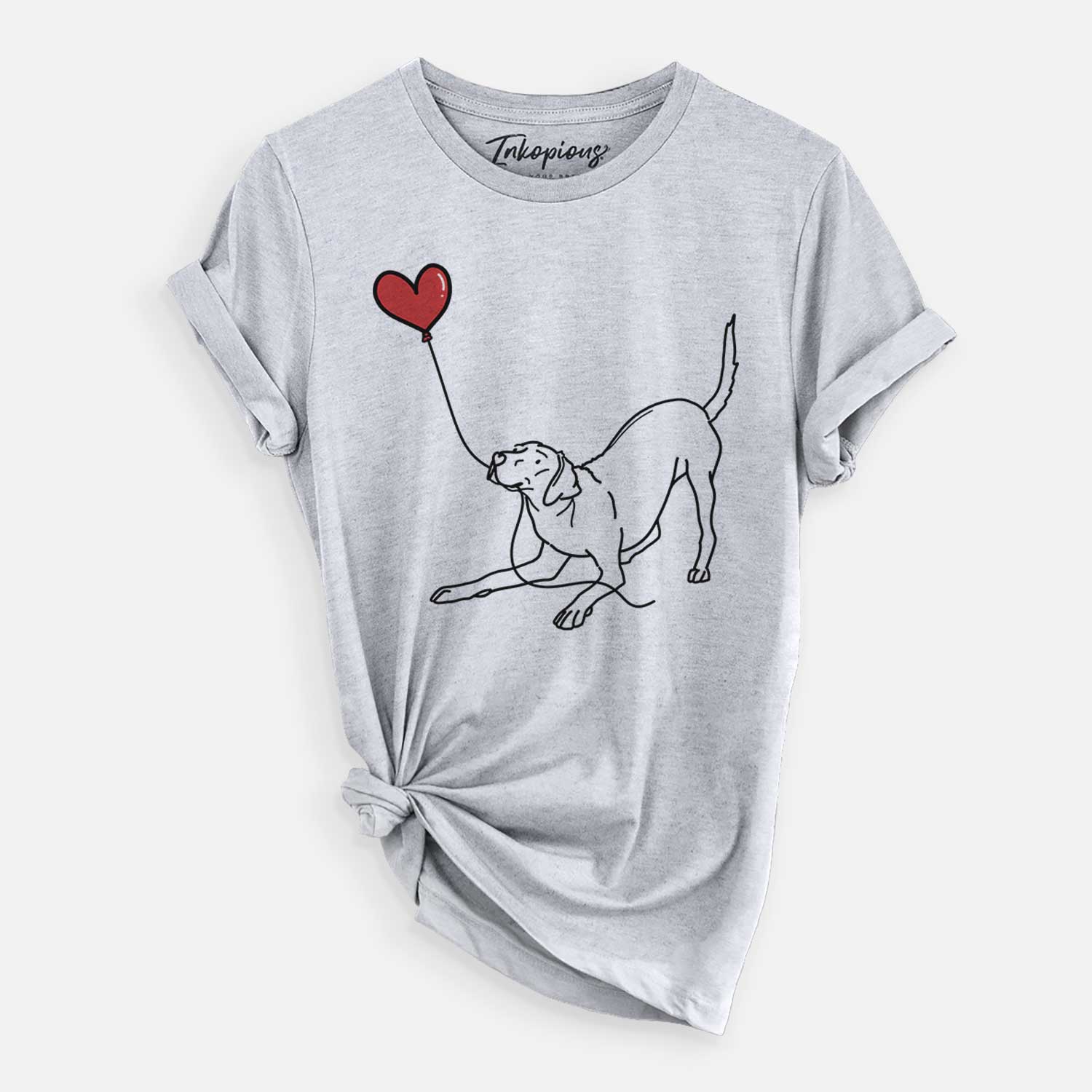 Rhodesian Ridgeback Heart String - Unisex Crewneck